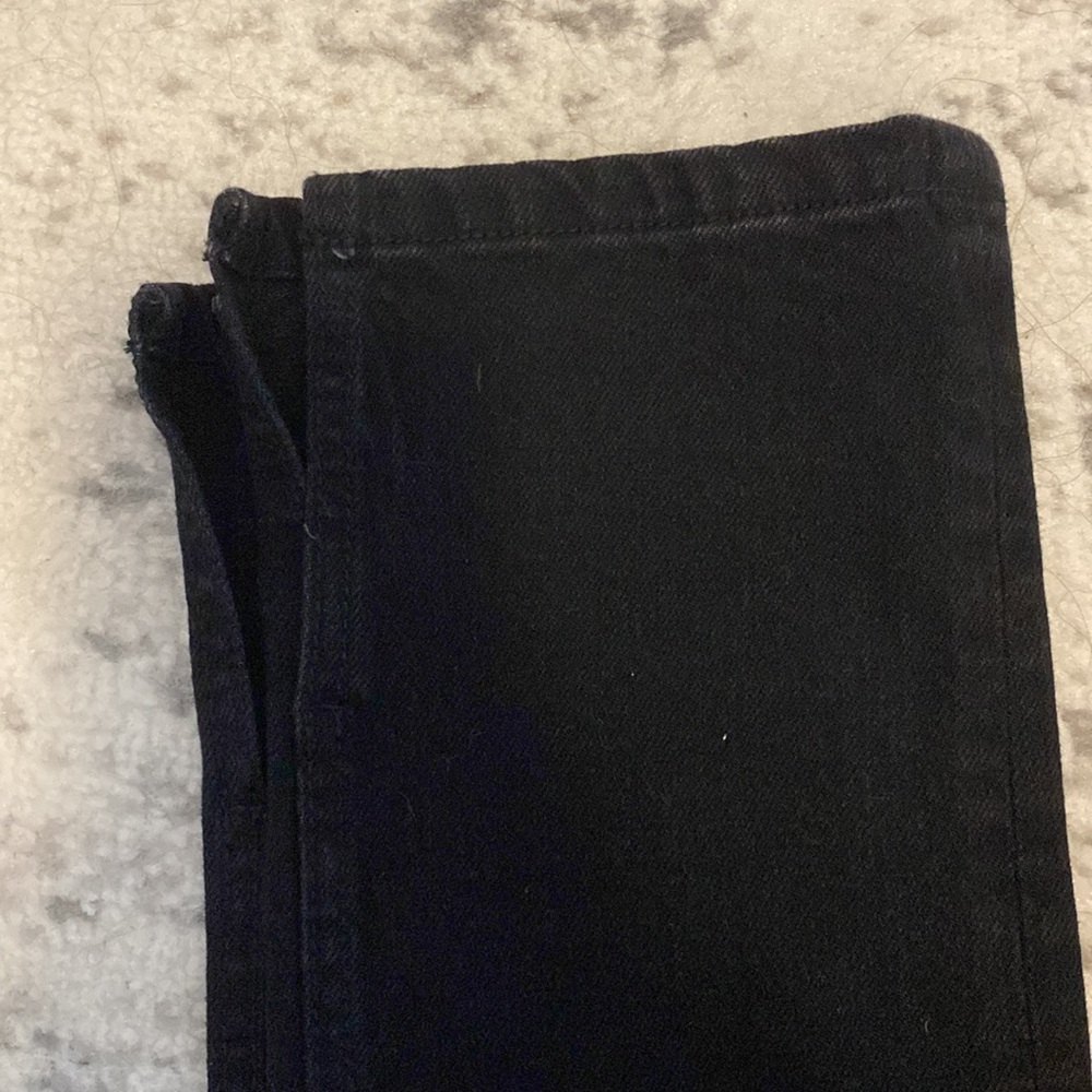 Black Zara Straight leg jeans - Picture 4 of 4
